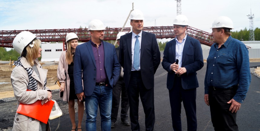 Индустриальный парк «Череповец» посетили представители администрации Республики Карелия