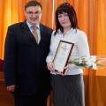 Предприниматель Марина Шубина получила благодарственное письмо мэра Череповца