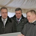 Первый заместитель председателя правительства РФ Игорь Шувалов прибыл в Череповец
