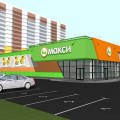 Строительство нового супермаркета «Макси» на Октябрьском-Монтклер идет полным ходом. Строители работают в соответствии с графиком, открытие магазина запланировано на середину ноября этого года.