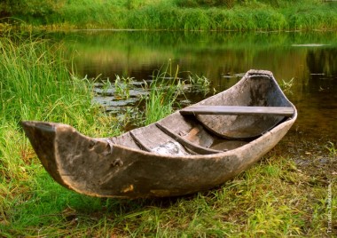 Клуб плавсредств Вытегора стал обладателем 2-х деревянных лодок-долблёнок