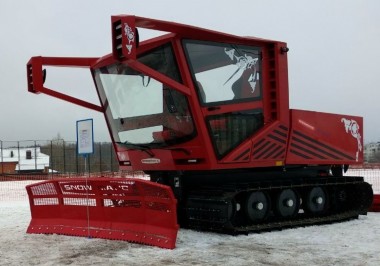 В Череповце выпустили технику для уборки снега и подготовки лыжных трасс.
