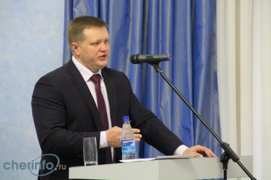 Мэр Череповца Юрий Кузин в инвестиционном послании рассказал о развитии бизнеса в новом году