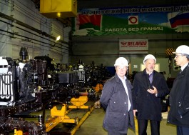 Посещение Череповецкого литейно-механического завода